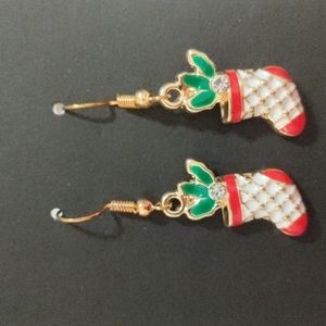 Christmas earrings